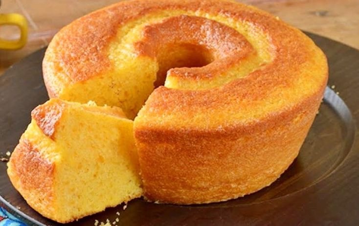BOLO DE FUBÁ COM MANTEIGA - RECEITAS DA TIA SÔ